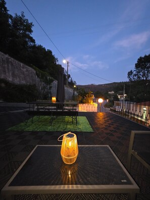 Restauration en plein air