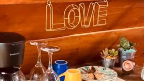 Unclassified image, 2 of 8, button - Hastinapura : Romantic A-Frame Cabin with Jacuzzi (Angeles Sur)