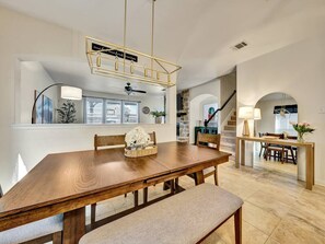 Dining - Family Getaway | 4BR Sleeps 10 - Near Frisco Fun (Little Elm)