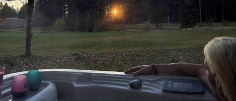 Bain à remous extérieur