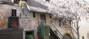 Cour Du Weinhof - Bartholdi Room with Shared Terrace and Wi-Fi