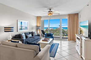 Condo, Multiple Beds (Sterling Shores 408) | Living area - Sterling Shores 408 (Destin)