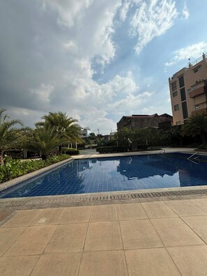 Alberca al aire libre 