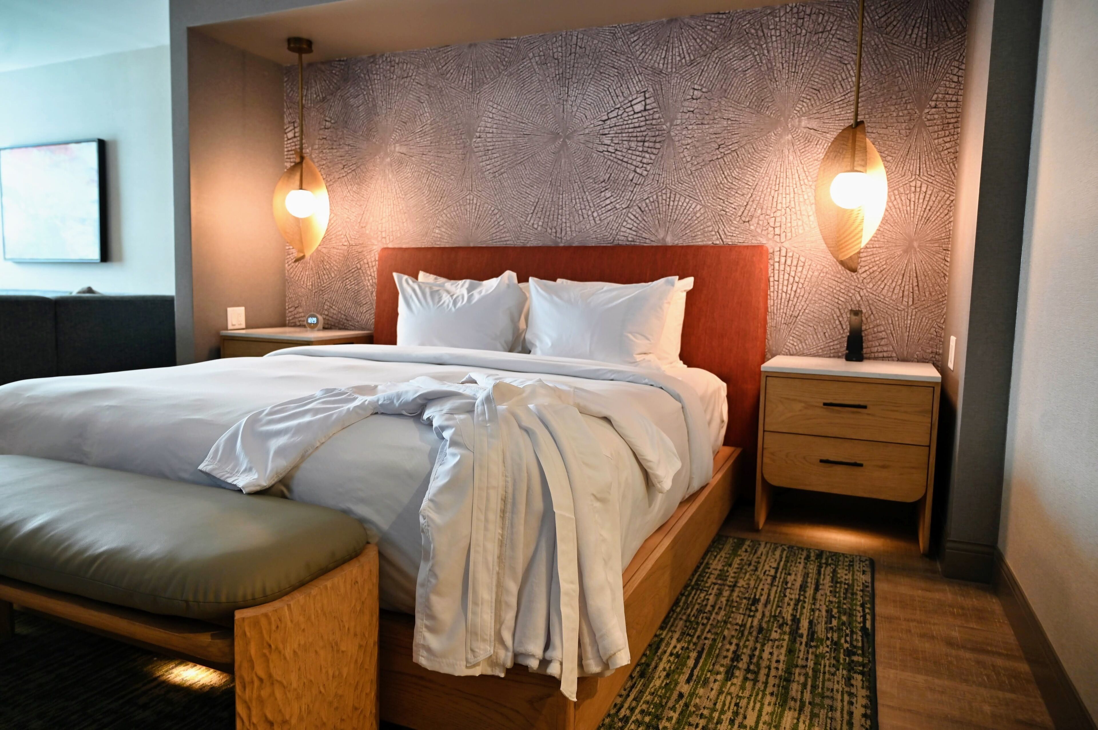 Habitación, 1 cama de matrimonio grande con sofá cama