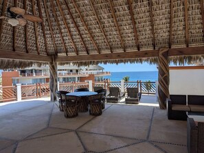 Outdoor dining - 3 Bdm 2 Storey Penthouse Palapa Ocean View (Bajos de Chila)