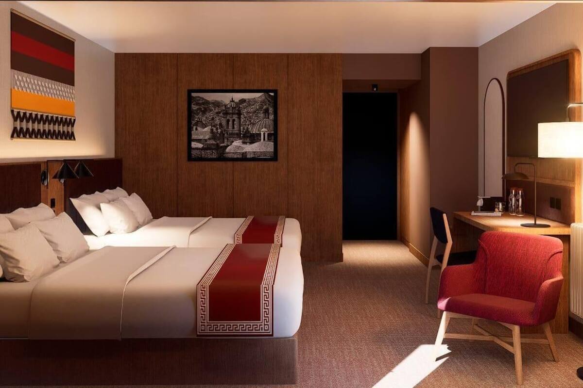 高級雙人房單人入住, 城市景