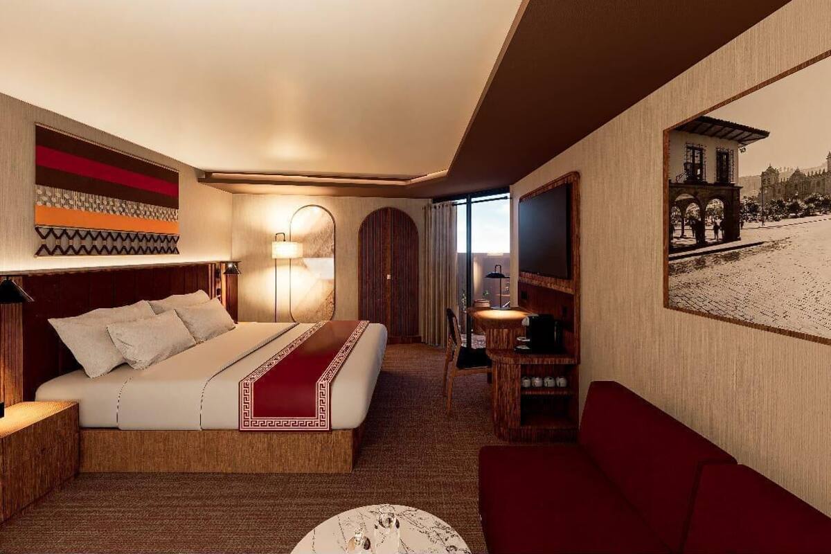 舒適套房, 露台, 城市景