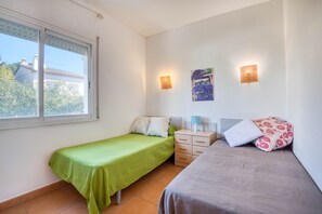 3 habitaciones, wifi gratis y ropa de cama 