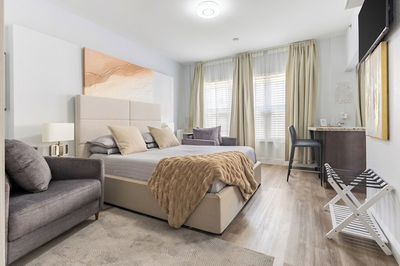1 Schlafzimmer, kostenloses WLAN, Bettwäsche