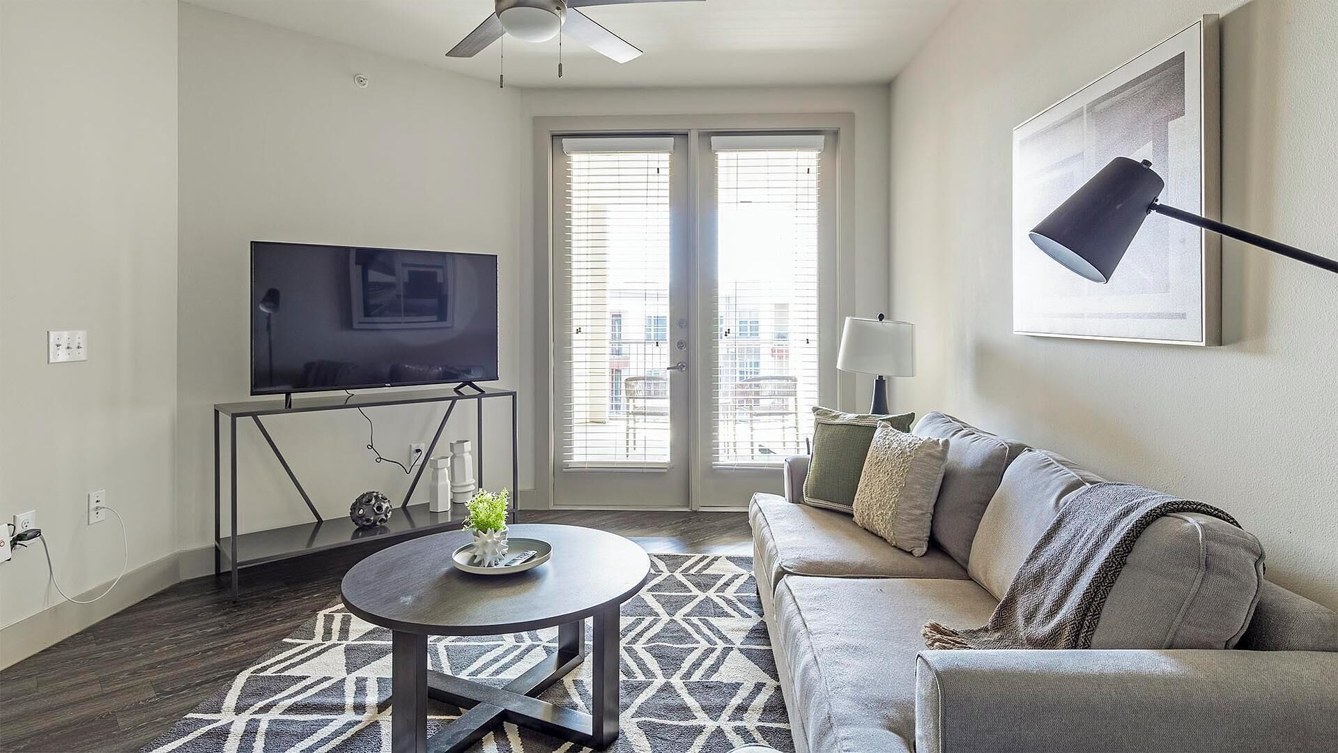 Apartment (1 Bedroom) | Living area