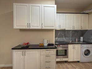 Apartamento, 1 quarto, vista para a cidade | Cozinha privada