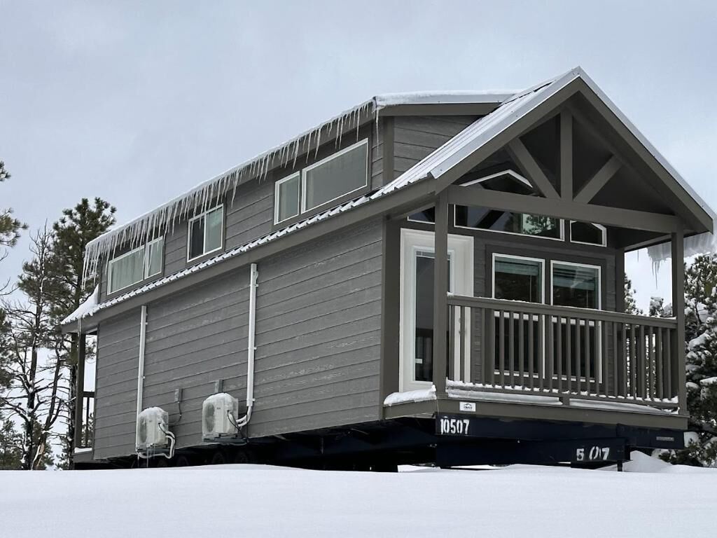 Cabane Luxe, 1 très grand lit, non-fumeur, côté montagne | Détail de l’extérieur