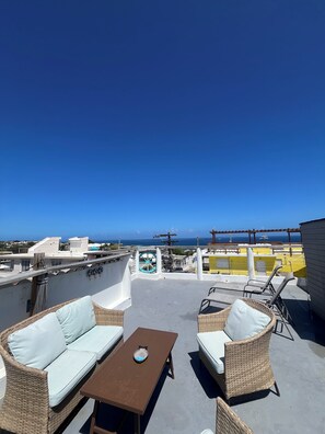 Comfort-hús - útsýni yfir hafið | Verönd/útipallur