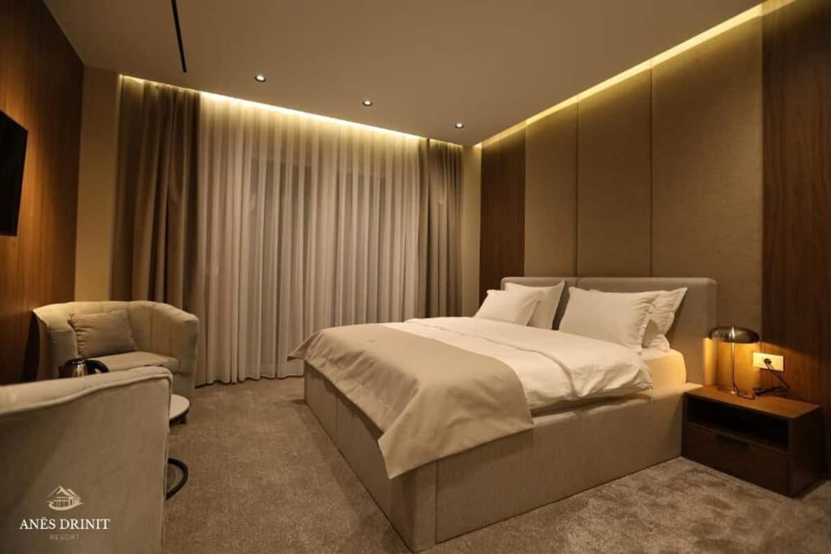 华丽双人房, 阳台, 花园景观