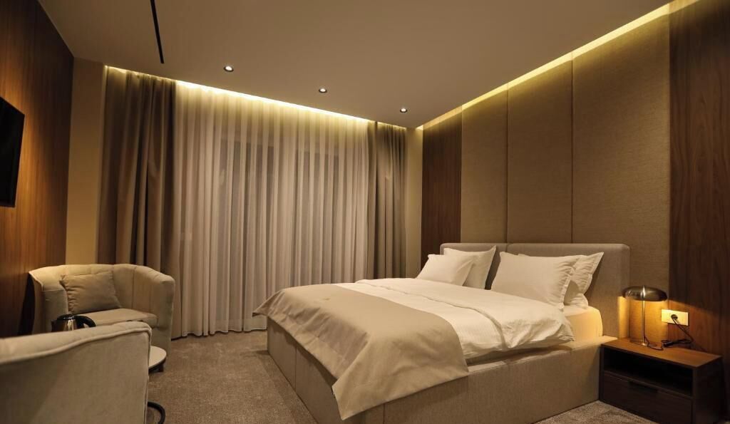 Deluxe-Doppelzimmer, Balkon, Gartenblick