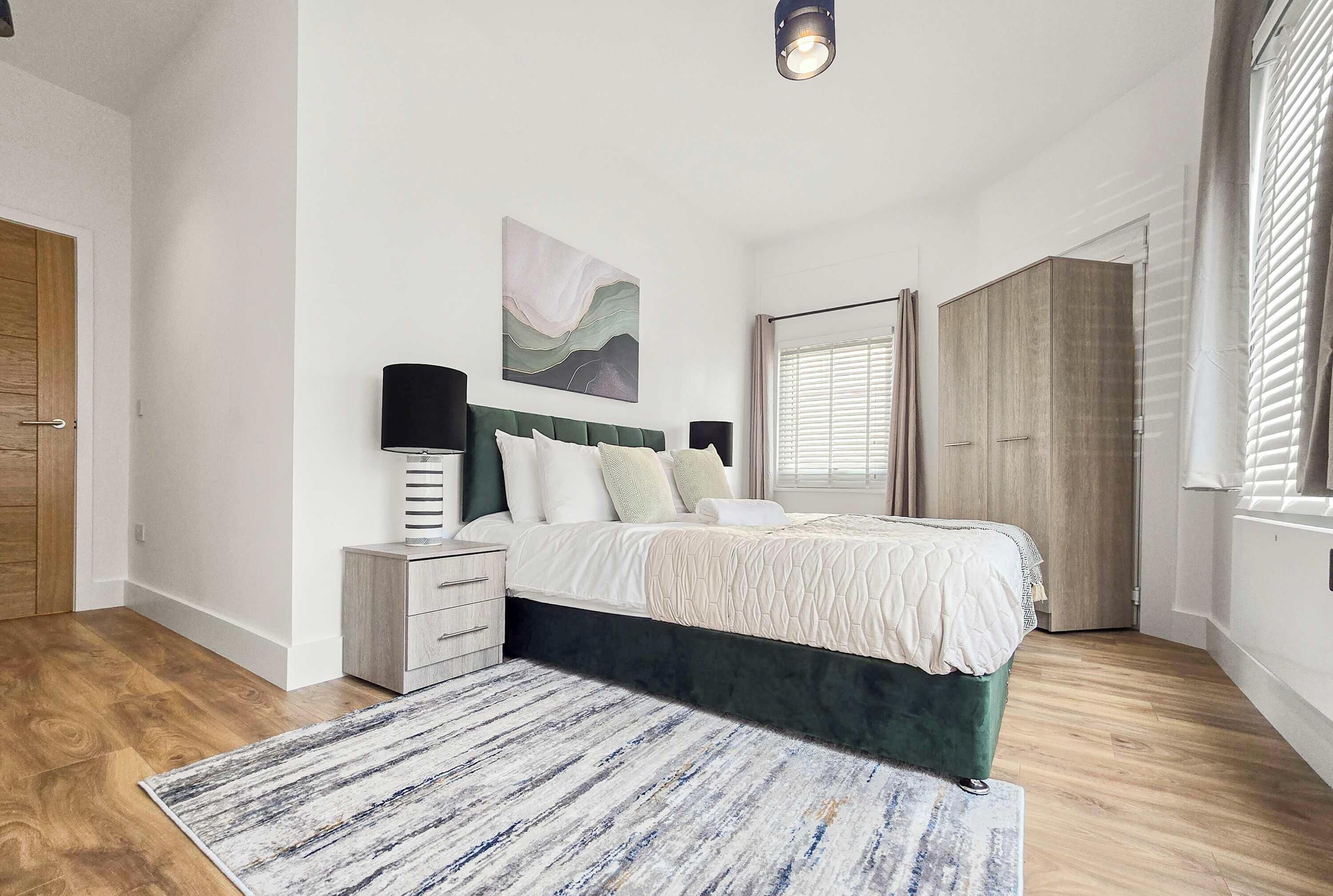 2 bedrooms, iron/ironing board, travel cot, WiFi