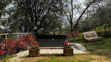 Camera doppia, vista giardino | Parco della struttura