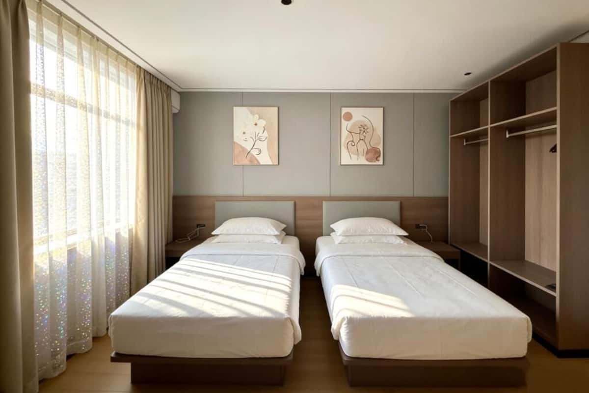 Phòng 2 giường đơn Tiêu chuẩn, quang cảnh thành phố