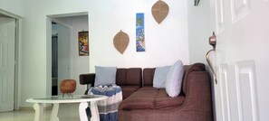 Apartment, 2 Bedrooms, Smoking, Balcony | Living room - Modern Comfort Stay Una Estancia Moderna y Confortable (Puerto Plata)