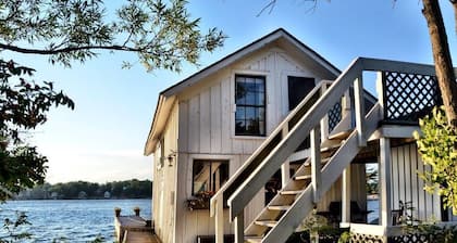 Unique Historic Boathouse on a Stunning Private Island in the 1000 Islands