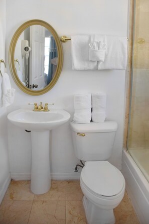 Bathroom - Historical Hotel City View One Queen Bed on Ocean Drive! (Miami Beach)