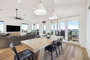 Dining - North Cape Luxury Home! Gulf Views! Private Pool! Fire Pit! (Port St. Joe)