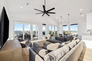 Smart TV - North Cape Luxury Home! Gulf Views! Private Pool! Fire Pit! (Port St. Joe)
