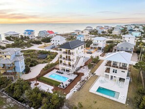 Exterior - North Cape Luxury Home! Gulf Views! Private Pool! Fire Pit! (Port St. Joe)