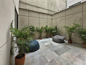 Terrace/patio - 23-GH3 2 BR 2.5 Baths Private Patio Roma Norte (Ciudad de México)