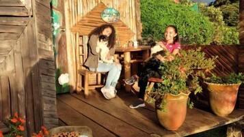 Bungalow, 1 Bedroom, Balcony, Garden View | Terrace/patio