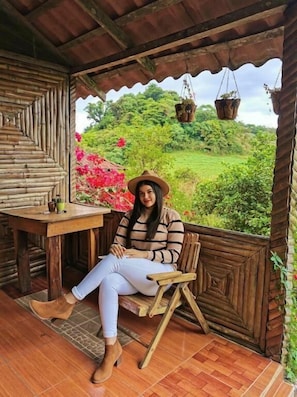 Bungalow, 1 Bedroom, Balcony, Garden View | Outdoor dining