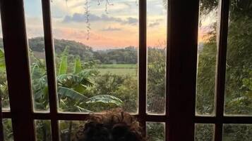 Classic-Chalet, Balkon, Gartenblick | Innenbereich