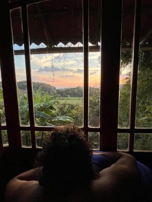 Classic-Chalet, Balkon, Gartenblick | Innenbereich