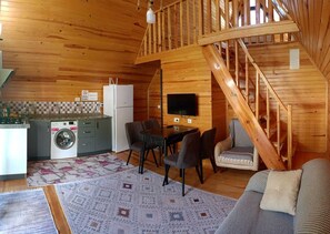 Comfort Bungalow, Garden View | Living area - Riviera bungalov apart (Demre)