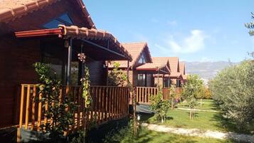 Comfort-Bungalow, Gartenblick | Außenbereich