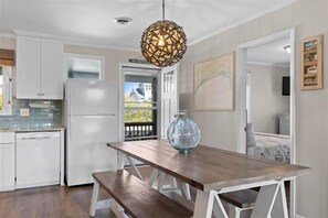 Dining - 3rd Row Coastal Home with Private Pool & Hot Tub, Close to the beach (Emerald Isle)