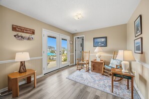 Interior - Spacious Oceanview Home | Short Walk to Beach | Pool (Emerald Isle)