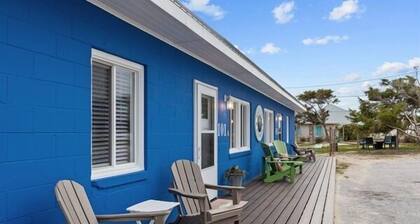 Charming 2BR Beach Half-Duplex, Dog-Friendly