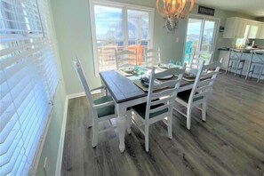 Dining - Oceanviews galore from this 3BR, 2.5BA beach house (Emerald Isle)