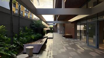 Apartamento luxo | Terraço/pátio