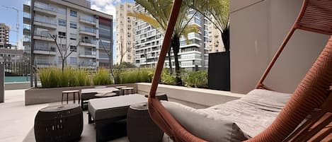 Deluxe-huoneisto | Terassi/patio