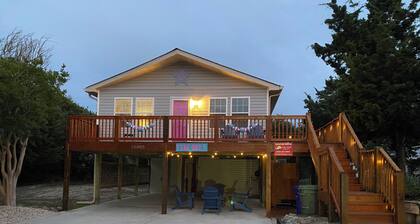 Sunny 3BR Beach Home with Deck & Outdoor Shower