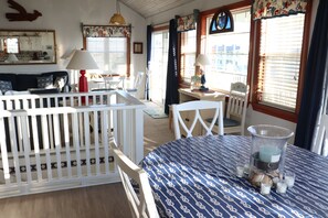 Dining - 3rd‑Row Family Beach Home with Views & Easy Access (Emerald Isle)