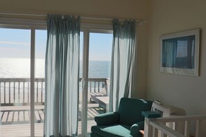 Interior - Oceanfront 4BR Escape with Hot Tub & Deck Views (Emerald Isle)