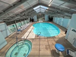 Pool - Oceanfront/Poolside Summer Winds, ton of amenities (Indian Beach)