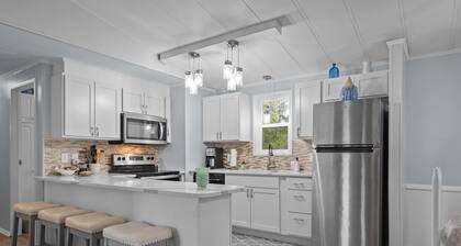 Duplex with 2 Kitchens | Walk to Beach in Emerald Isle