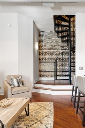 King Street Condo, Endless Outdoor Space! | Interior - Fire Tower (Charleston)