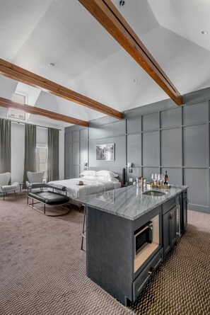 特色開放式套房, 陽台, 城市景觀 | 住宿內部