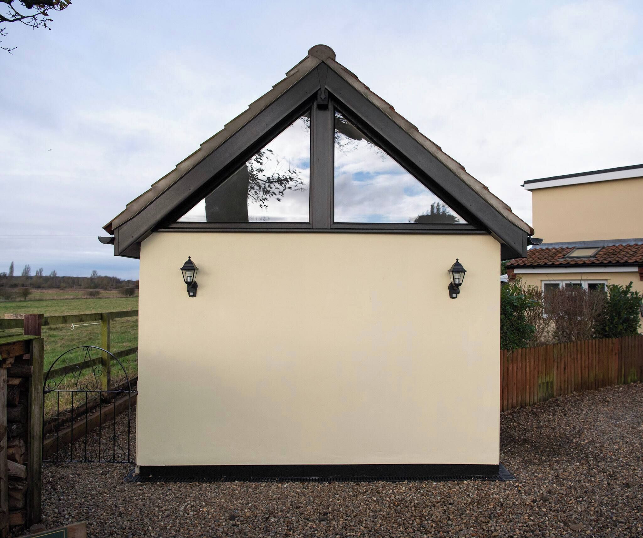 Huisje, 1 slaapkamer, uitzicht op tuin | Details aan de buitenkant