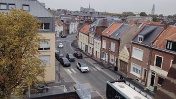 Blick von der Unterkunft